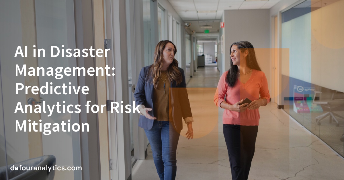 AI in Disaster Management: Predictive Analytics for Risk Mitigation