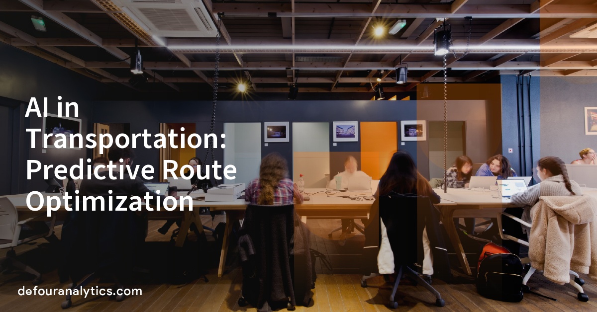 AI in Transportation: Predictive Route Optimization