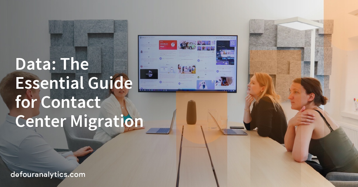 Data: The Essential Guide for Contact Center Migration